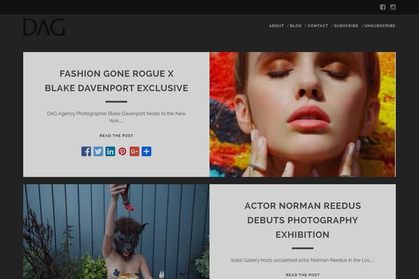 Tracks theme site design template sample