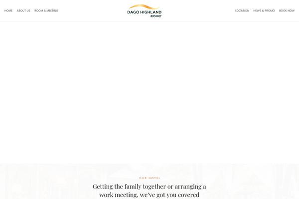 Impreza theme site design template sample