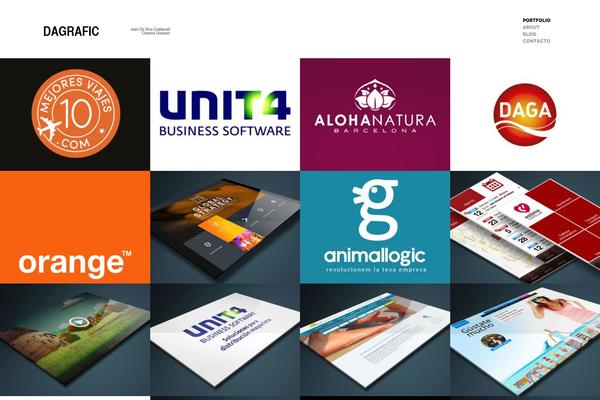 Konzept theme site design template sample