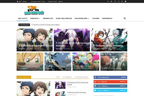 Ionmag theme site design template sample