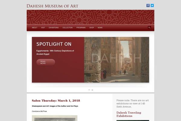 Dejavu theme site design template sample