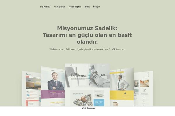 Ekko theme site design template sample