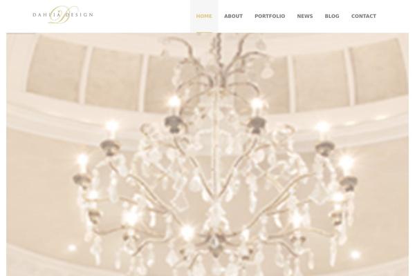 VEDA theme site design template sample