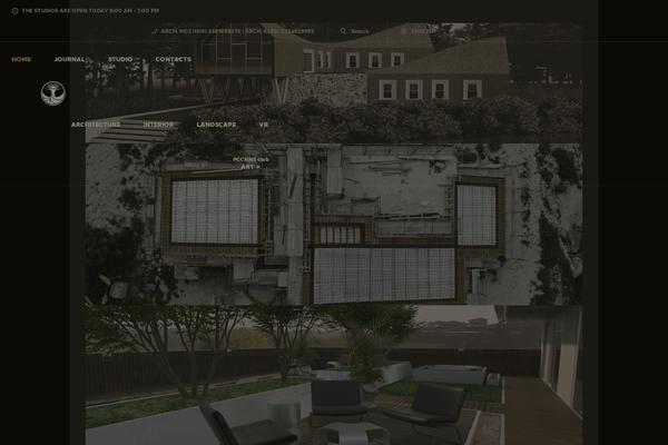 Site using Trx_popup plugin