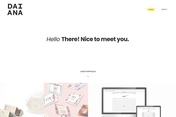 Bridge Child theme site design template sample