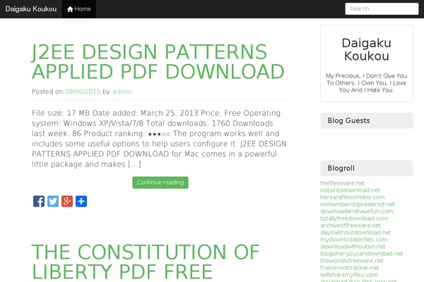 Melany theme site design template sample