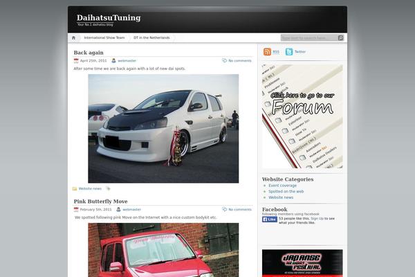 iNove theme site design template sample