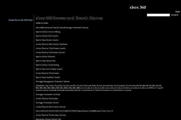 Tabula Rosa theme site design template sample
