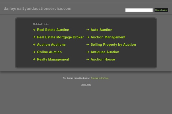 ElegantEstate theme site design template sample