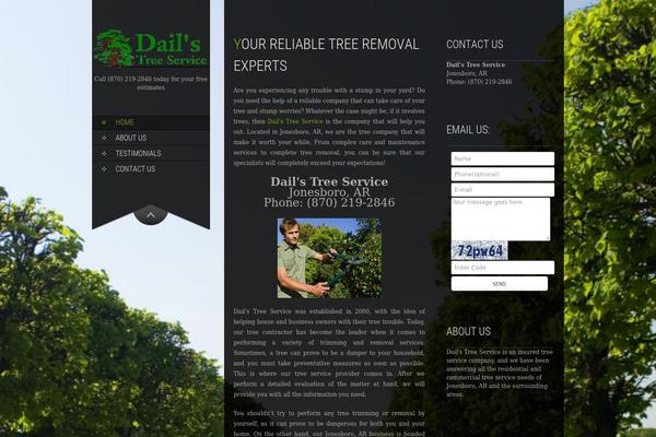 SKT Full Width theme site design template sample