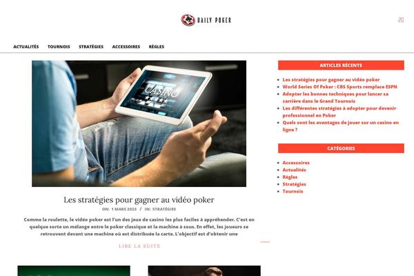 Unos theme site design template sample