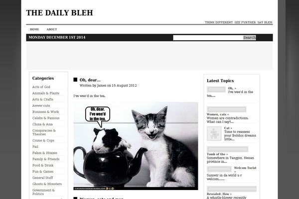 News Magazine Theme 640 theme site design template sample