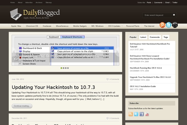 Fresh News theme site design template sample