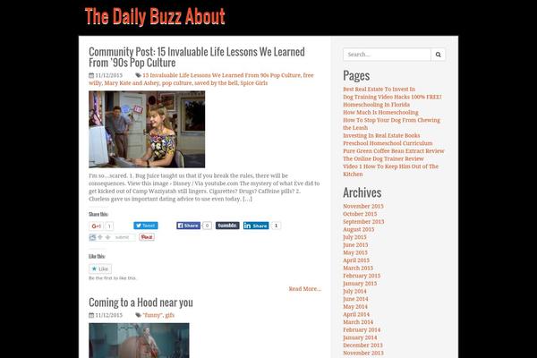 Bulletnova theme site design template sample