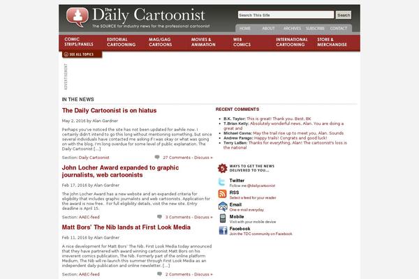 dailycartoonist.com site used Local-news-pro