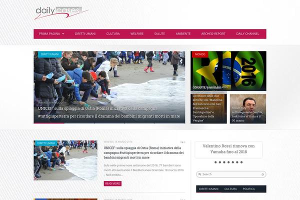 Site using Ax ScrollTo Top plugin