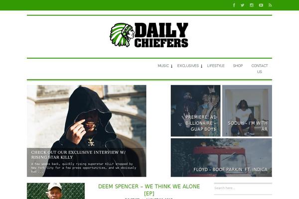 Site using Theia-post-slider plugin