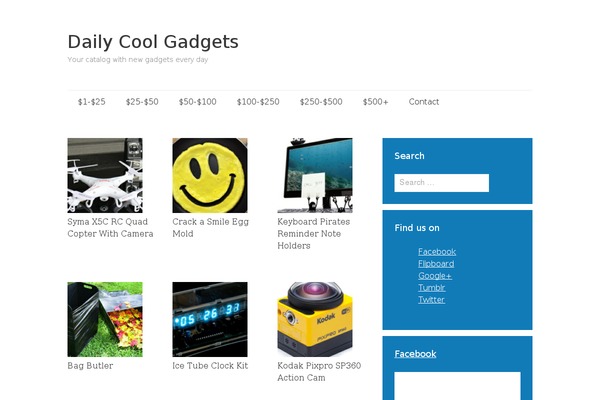 Semicolon theme site design template sample