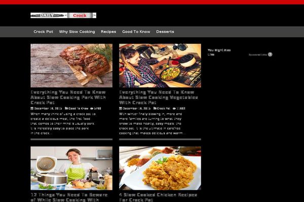 Discover theme site design template sample