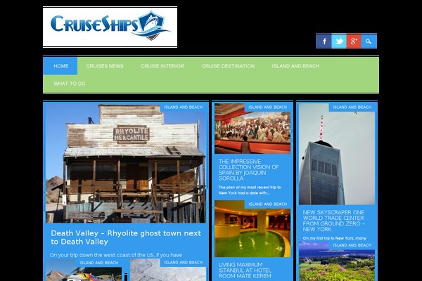 Surfarama theme site design template sample