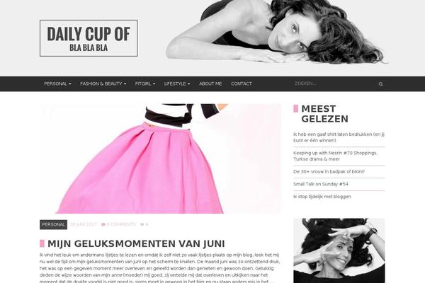 dailycupofblablabla.com site used Axadesign