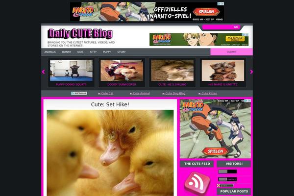 dailycuteblog.com site used Scarlett