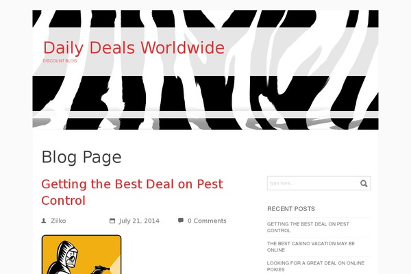 dailydealsworldwide.com.au site used my zebra