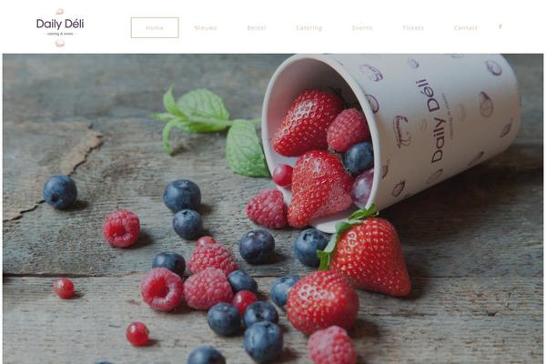 ROSA theme site design template sample