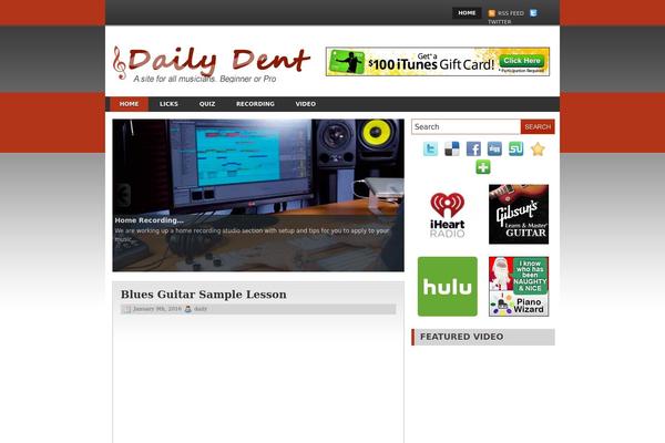 dailydent.com site used Zinepress