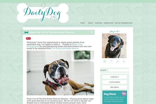 dailydogtag WordPress theme, websites list used dailydogtag theme dailydogtag theme websites examples