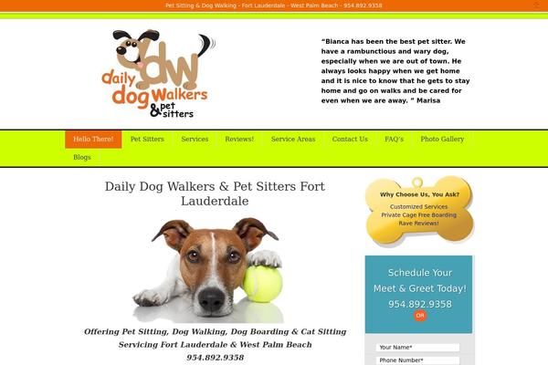 Dynamik Gen theme site design template sample