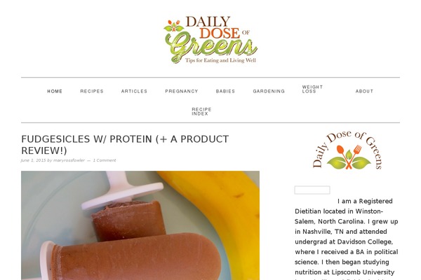 Foodie Pro theme site design template sample
