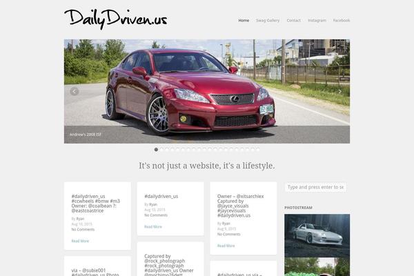 Clean theme site design template sample