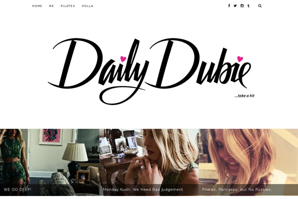 Hemlock theme site design template sample