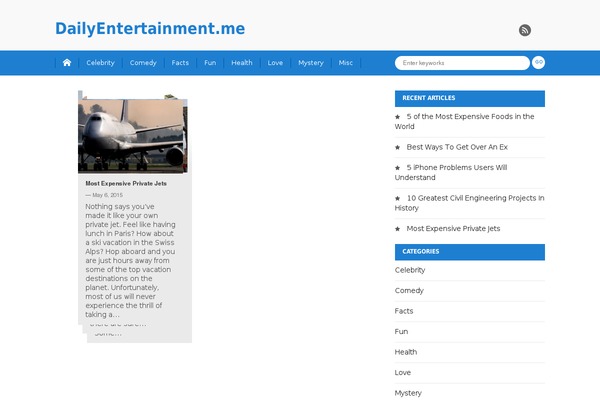Site using Wp-hide-post plugin
