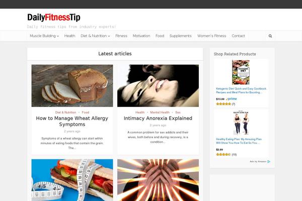 Site using Meks Smart Social Widget plugin