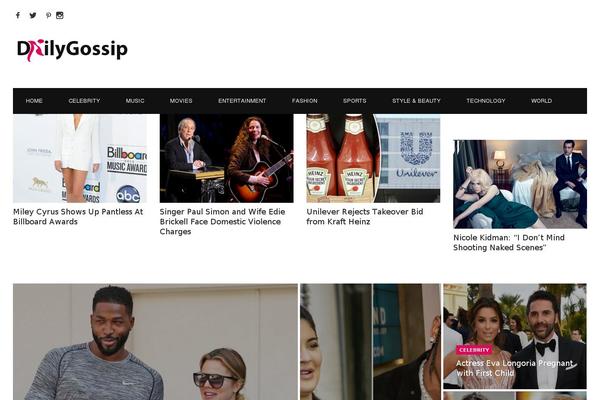 Hush theme site design template sample
