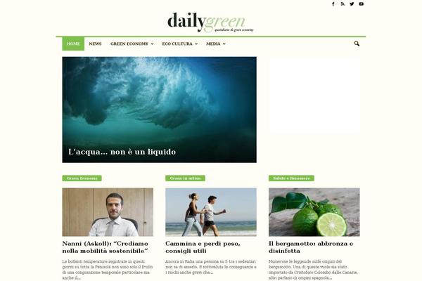 NewsMag theme site design template sample