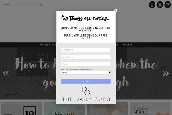 Site using Mailchimp-for-wp-pro plugin