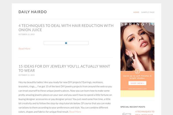 Sketch theme site design template sample