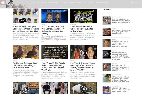 dailyheadlines.com site used newseqo