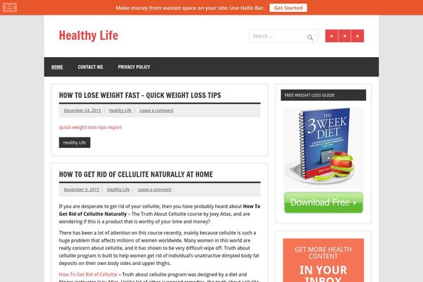 Neve theme site design template sample