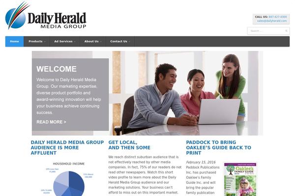 dailyheraldmediagroup.com site used Wpex-econo
