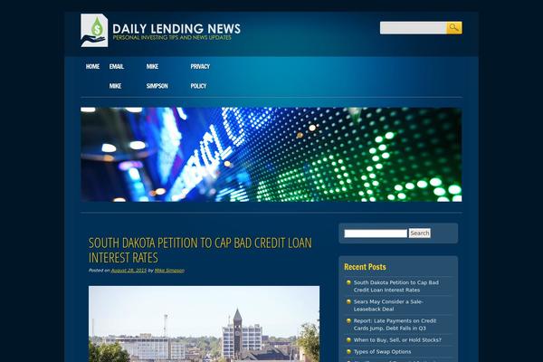 Online Marketer theme site design template sample