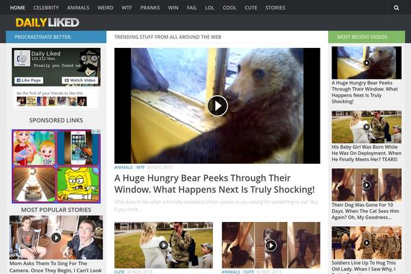 Kids theme site design template sample