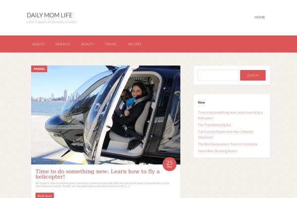 The Funk theme site design template sample