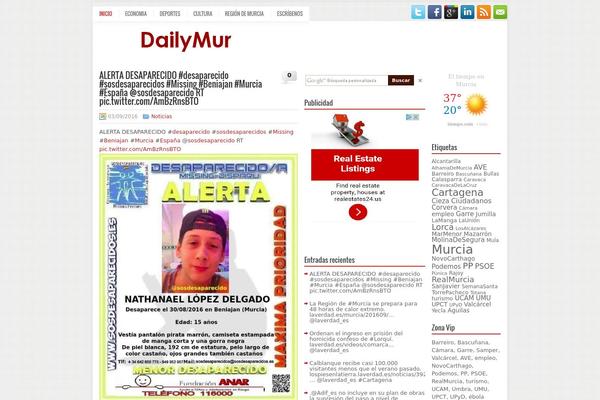 Onlinemagazine theme site design template sample