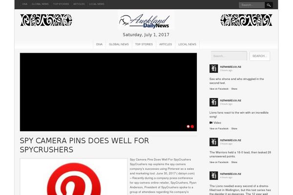 NewsPress Lite theme site design template sample