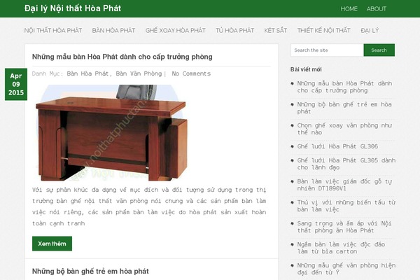Nominal theme site design template sample