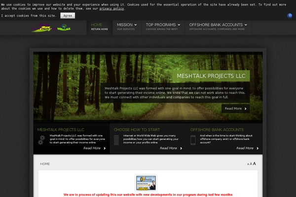 Site using BuddyMenu BuddyLinks plugin